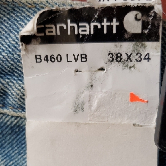 Carhartt Relaxed Blue Jeans with Classic Stitching 38 X 34 - Picture 4 of 9